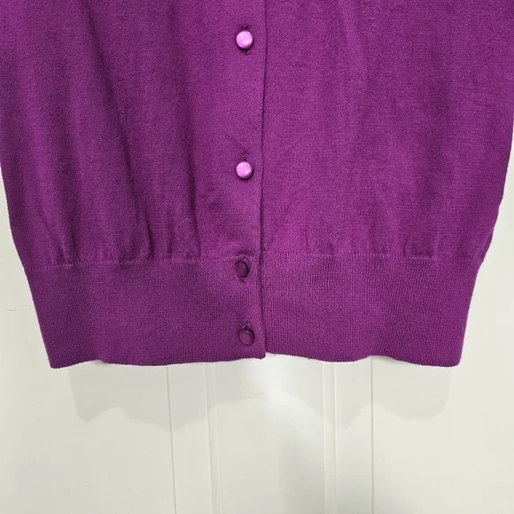 J. Crew The Clare Cardigan Sweater Crewneck Button Up Size XS - Picture 5 of 9